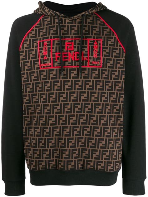 hoodies for men fendi|farfetch fendi hoodie.